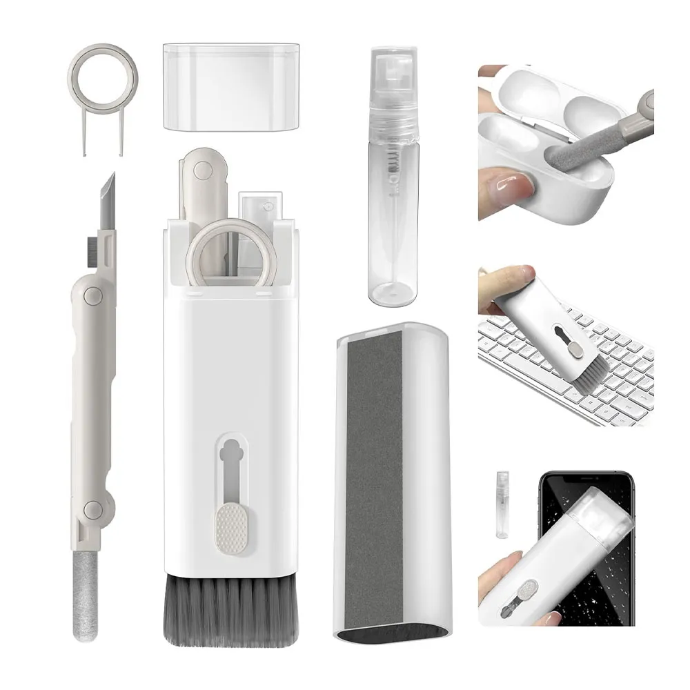 Multifunctional Cleaning Brush - White