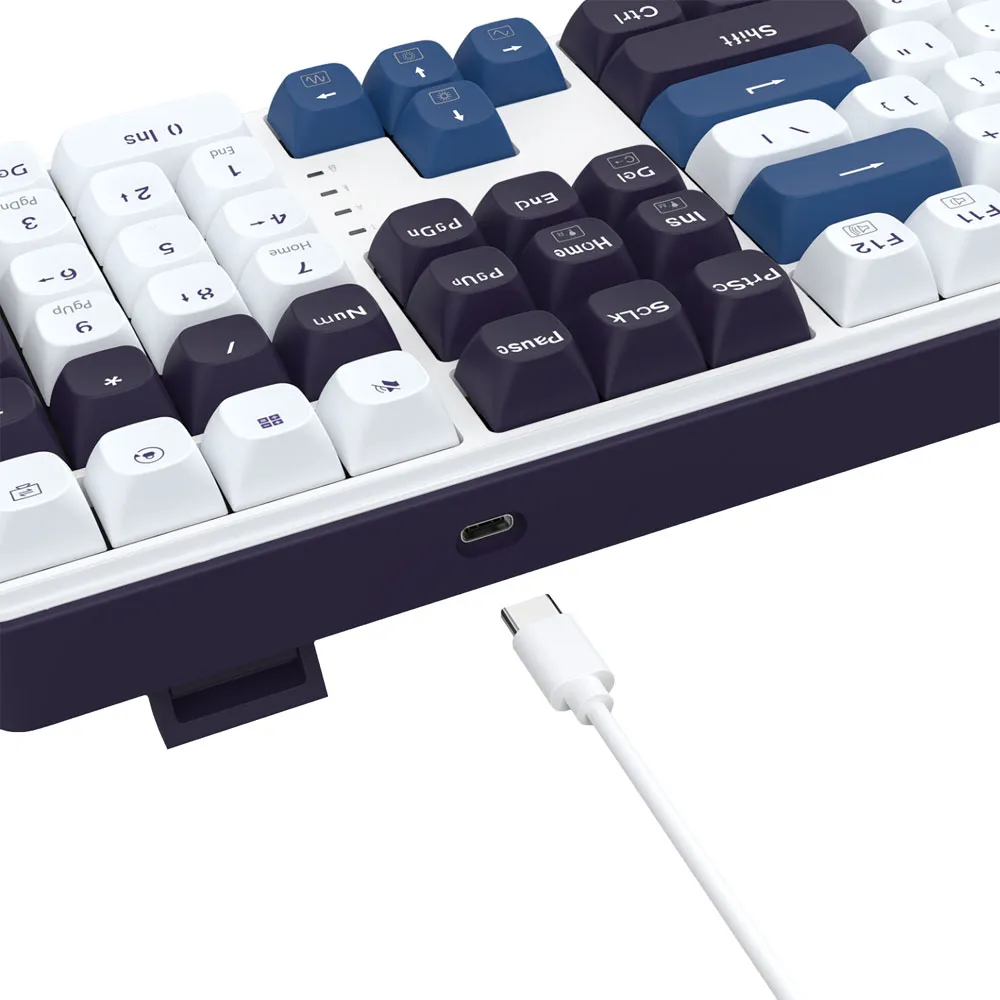 Redragon K689 Wired Gasket RGB Gaming Mechanical Keyboard, 108 Keys, Upgraded Hot-swappable Socket, 3-Layer Noise Dampening, Custom Linear Switch