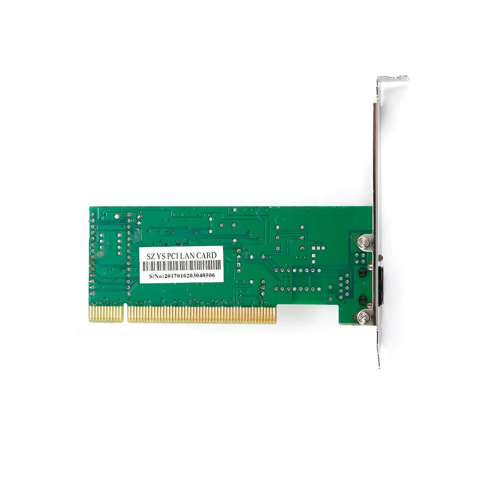 PCI Card Adapter for Computer, PC 10/100 Mbps RJ45 Ethernet NIC LAN Network