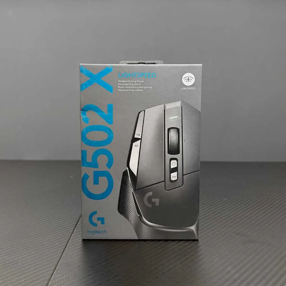 Logitech G502 X Ch Wired Gaming Mouse LIGHTFORCE hybrid optical-mechanical primary switches, HERO 25K gaming sensor, 13 Programmable Buttons - Used