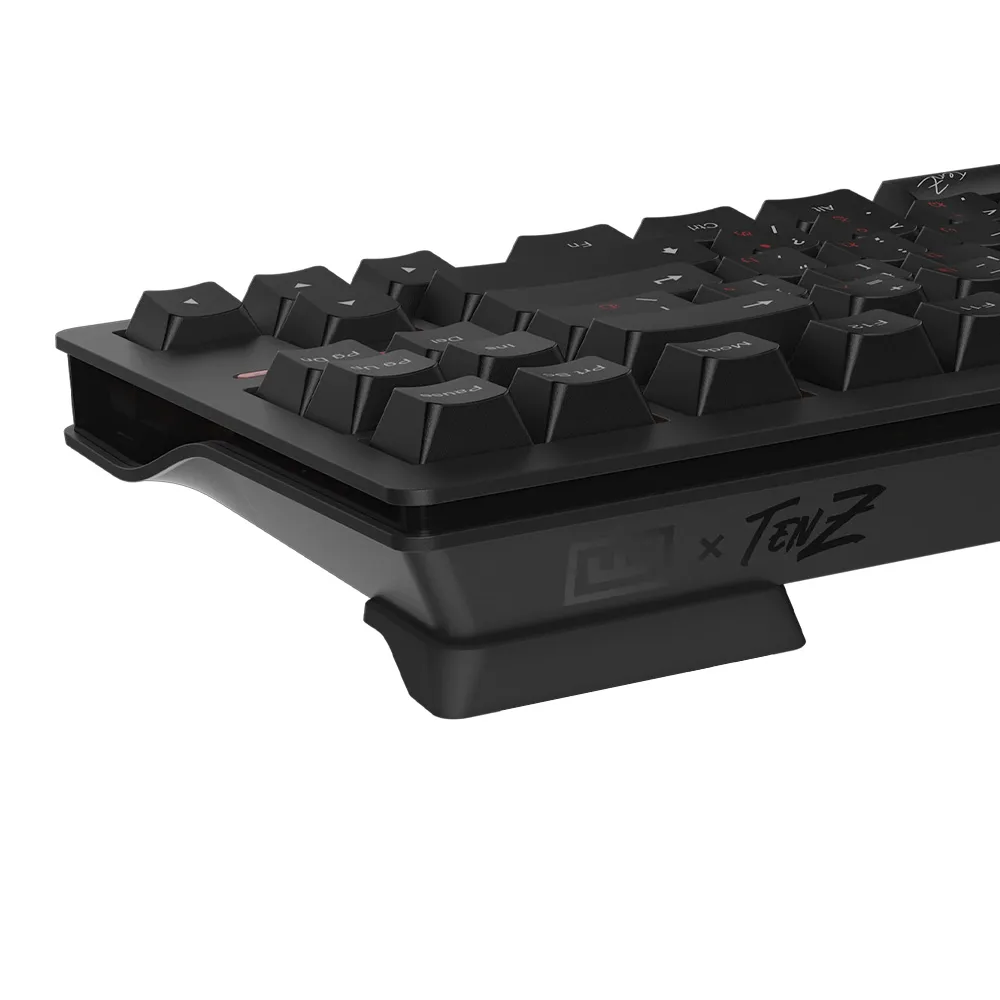 Wooting 80HE TenZ Takeover is a limited-edition 80% - magnetic mechanical keyboard - Lekker Tikken (light) switches