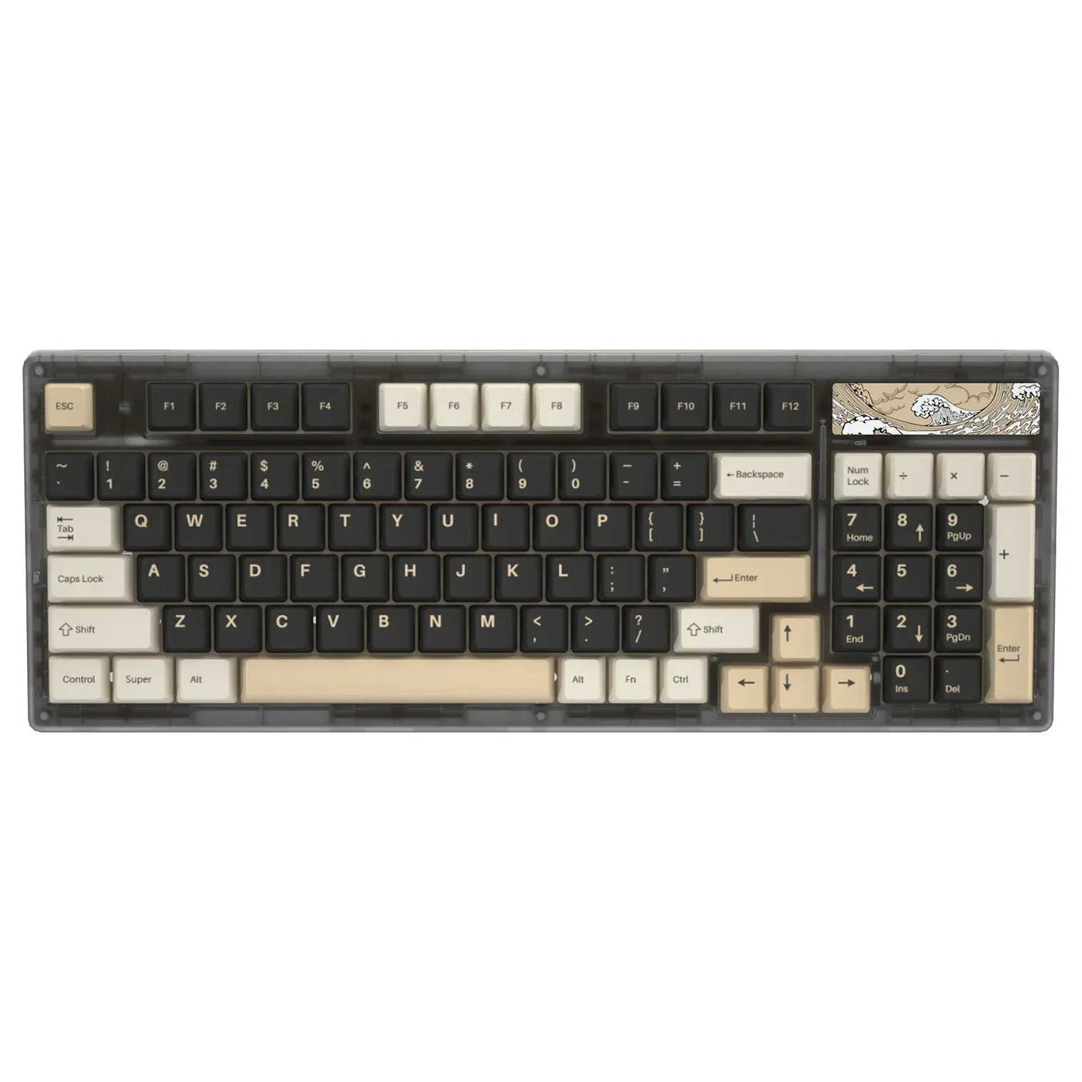 K2•*¨*•.¸♬︎ JOMAA ZX-K22 Rechargeable Backlit KB BT Multi-Device Wireless