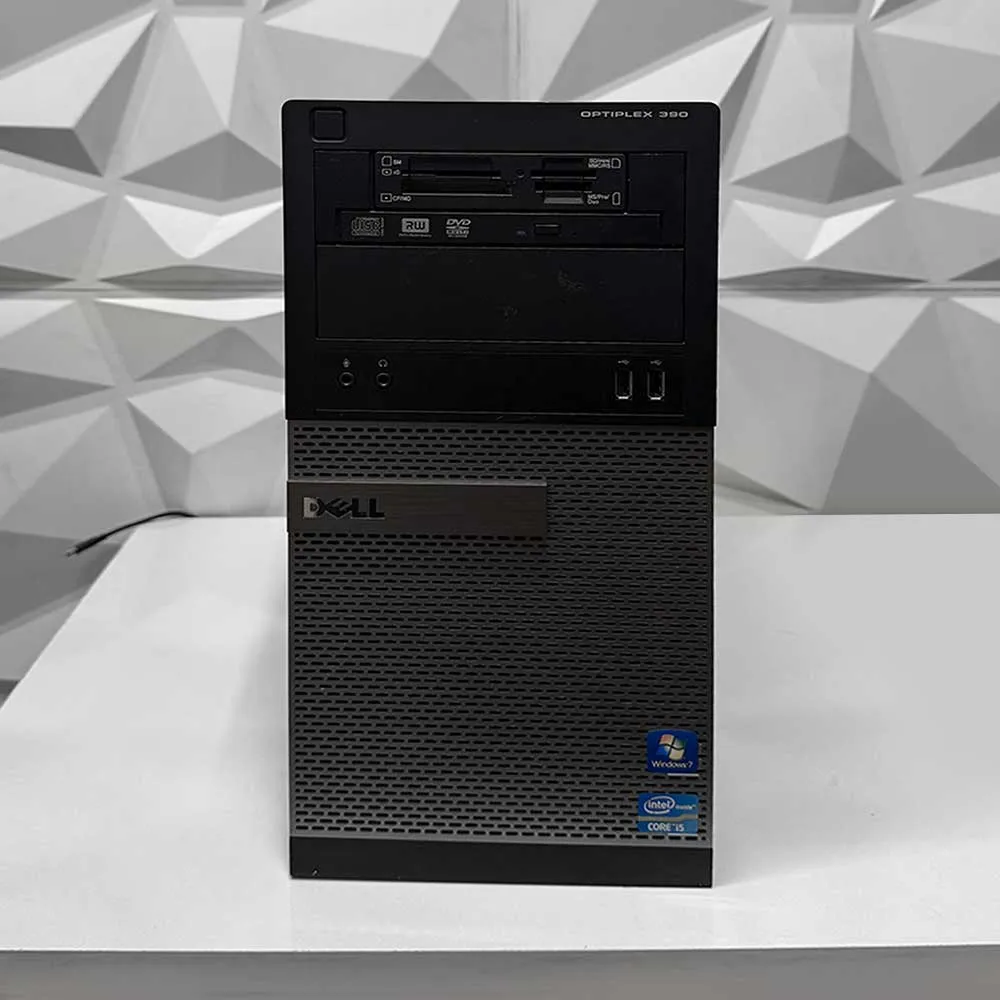 Dell Optiplex 390, Intel Core i5-2400, 4GB RAM DDR3 Memory, 256GB SSD + 256GB HDD, Small Form Factor, Windows 10