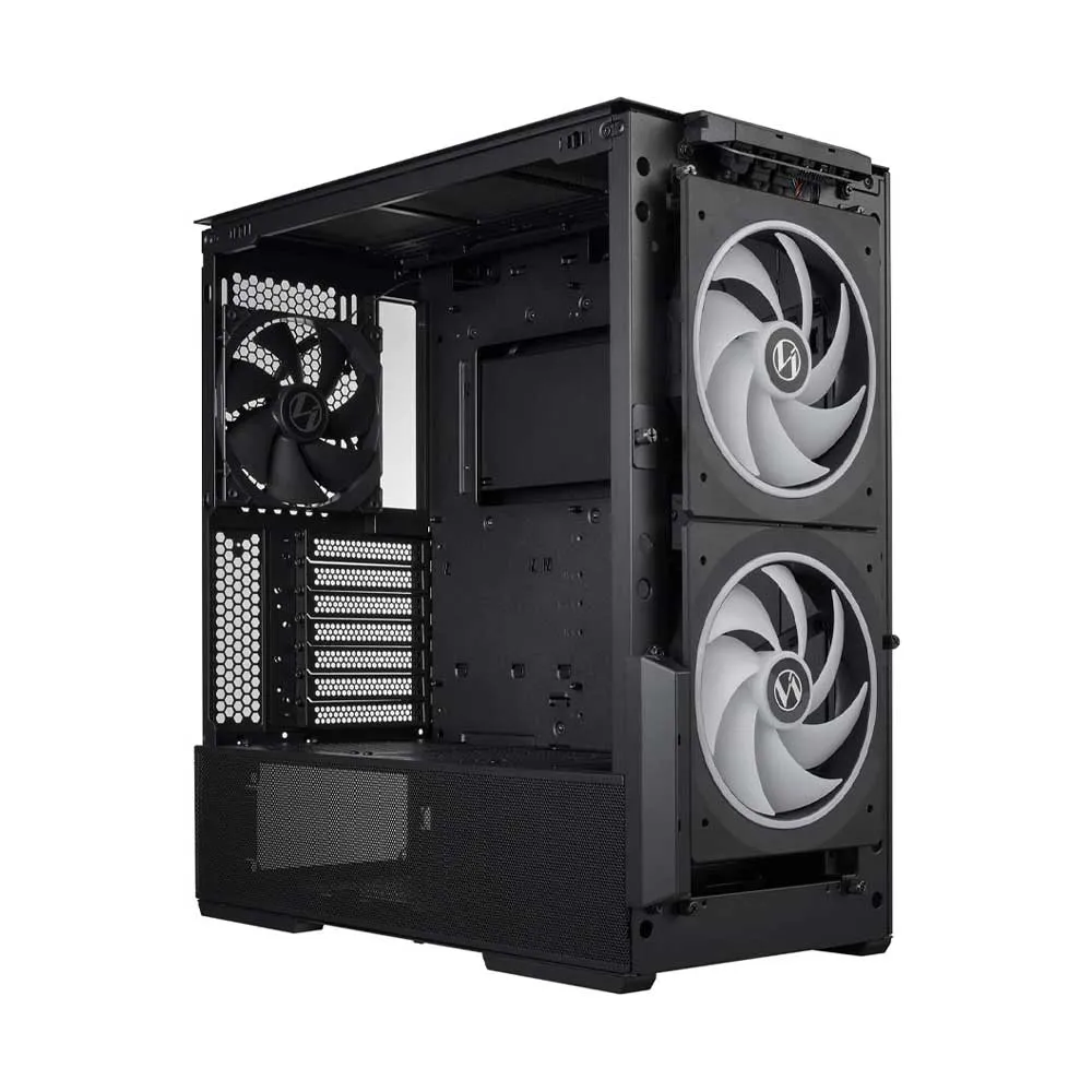 Lian Li Lancool-216RX E-ATX PC Case, Airflow Focus RGB Gaming Computer Case with All-Around Mesh Panels - Black