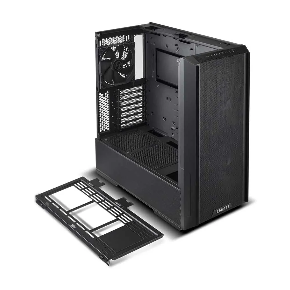 Lian Li Lancool-216RX E-ATX PC Case, Airflow Focus RGB Gaming Computer Case with All-Around Mesh Panels - Black