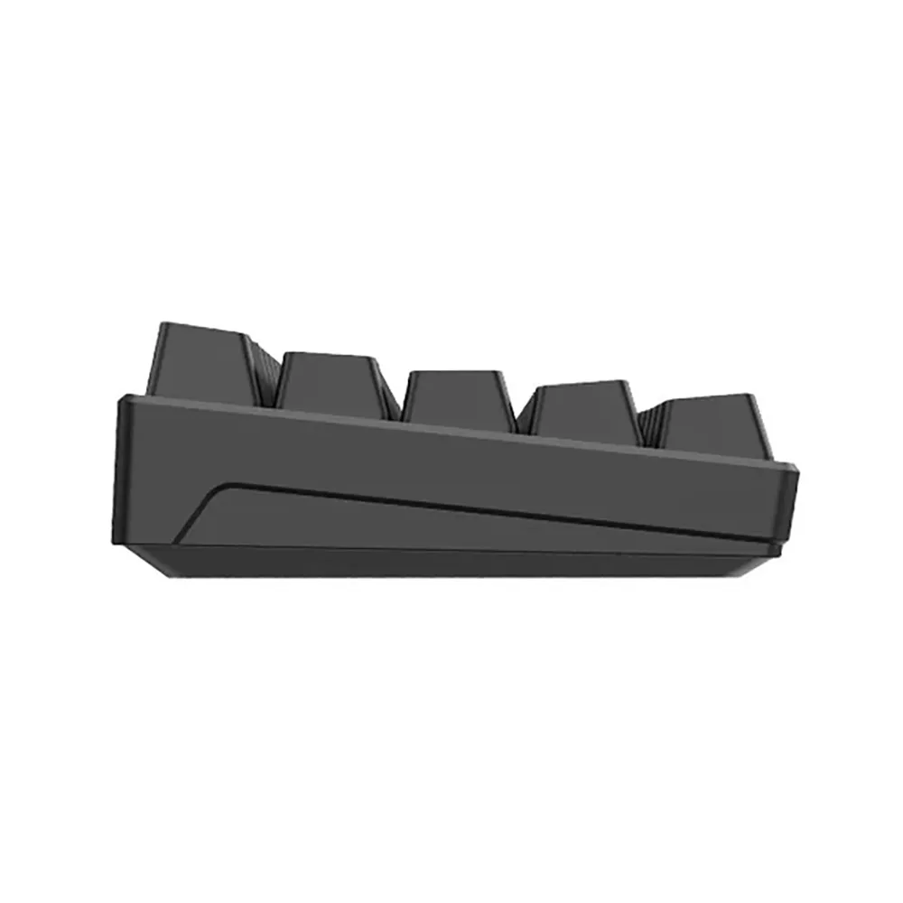 Fantech Atom63 MK859 RGB Mechanical Wired Gaming Keyboard 60% Form factor, 63 Keys, Red Switches, Anti-ghosting, Arabic/English - Black