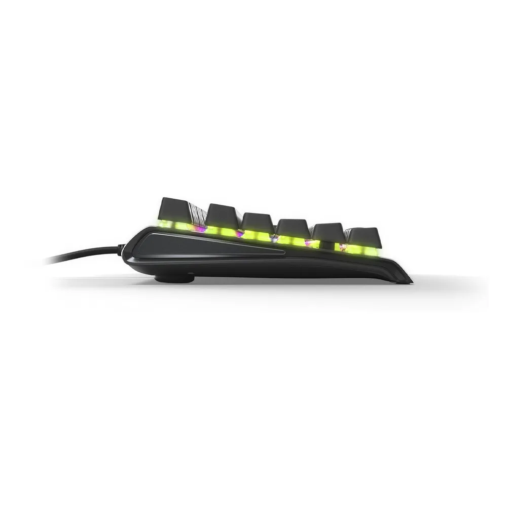 SteelSeries Apex M750 RGB Mechanical Wired Gaming Keyboard, RGB LED Backlit, Linear & Quiet Switch, SteelSeries QX2 mechanical switches - Black