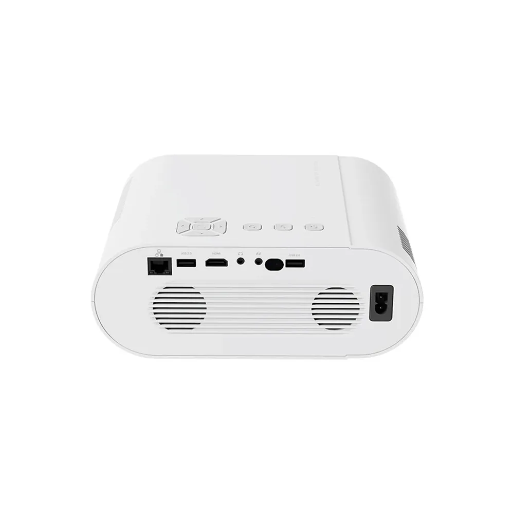 L007 WIFI 1080p Smart Android Portable Projector with Built-In Speaker and 4000 Lumens, Auto Focus, 4K Video Decoding, WiFi 6