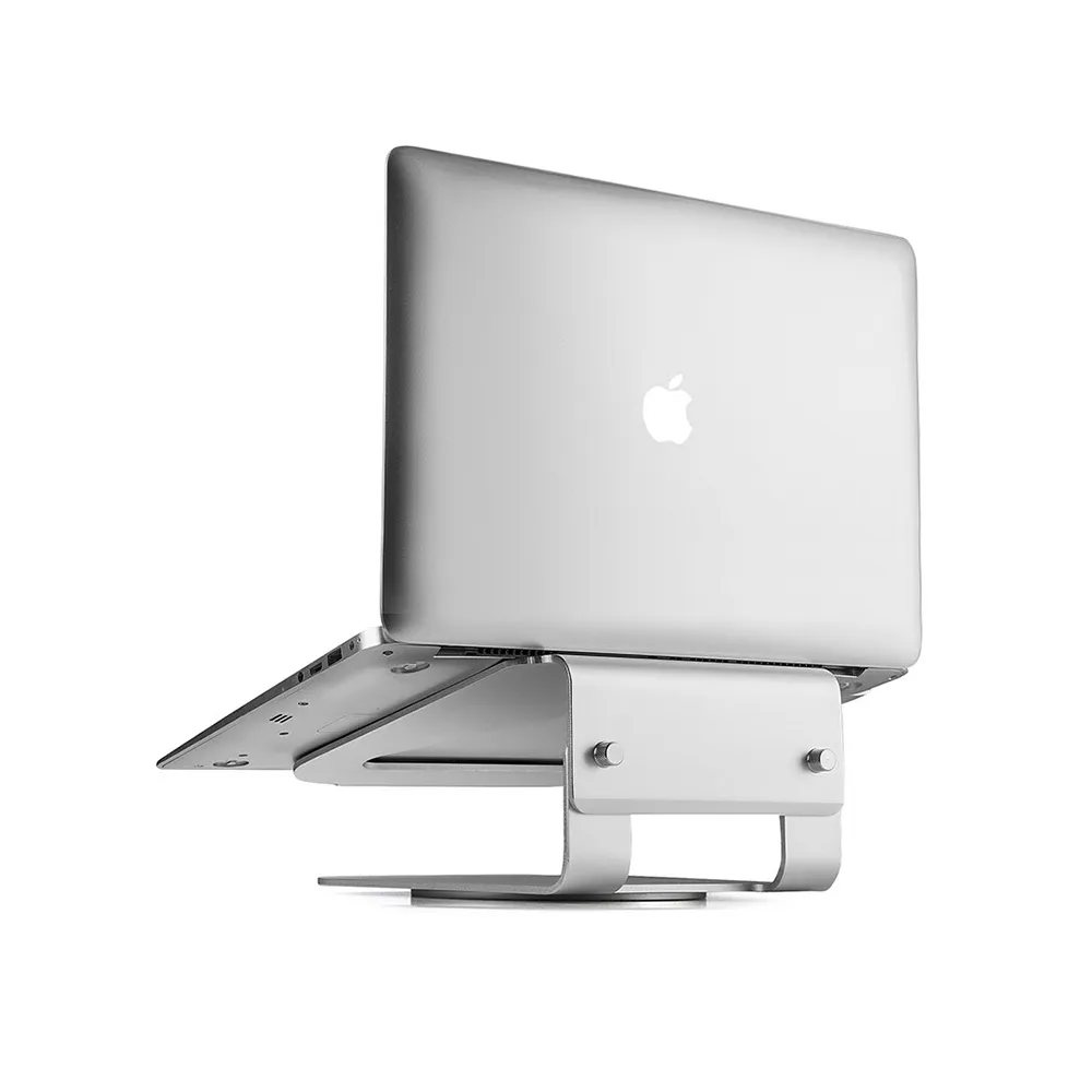 ICE COOREL H2 Aluminum Laptop Stand 17 inch, Foldable Laptop Cooler Stand Aluminum Alloy Laptop Stand Bracket Cooling Pad