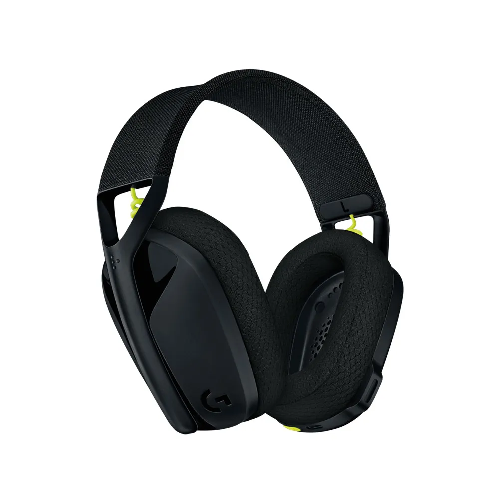 Logitech G435 Ultra-light Wireless Bluetooth Gaming Headset, 165G, 18hr Battery, 2.4Ghz, Bluetooth - Black