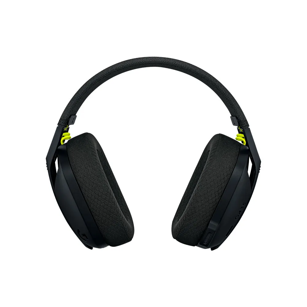 Logitech G435 Ultra-light Wireless Bluetooth Gaming Headset, 165G, 18hr Battery, 2.4Ghz, Bluetooth - Black