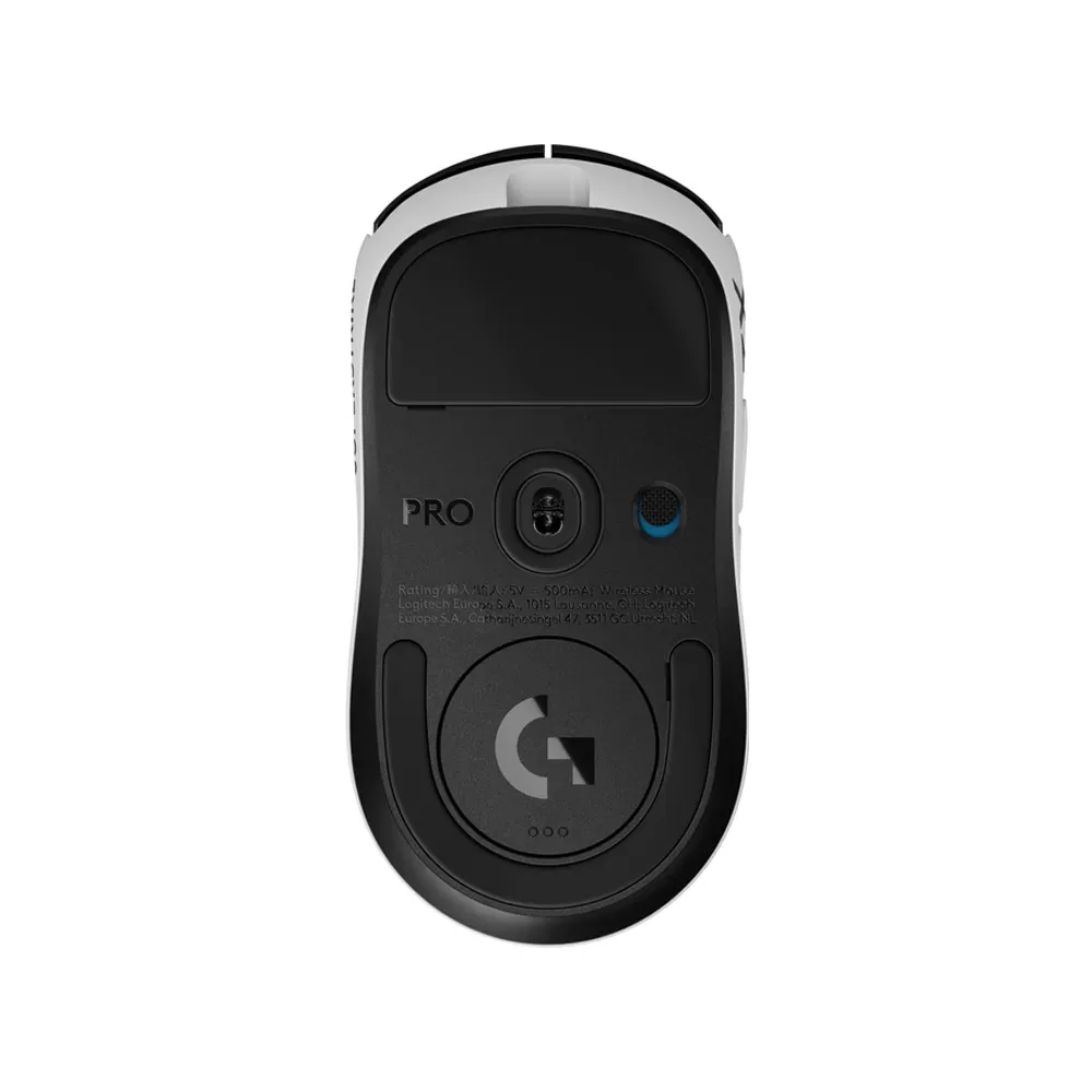Logitech G PRO X2 SUPERSTRIKE Wireless Gaming Mouse, 61g Ultra Lightweight, USB-C, <8K Polling - Black/White