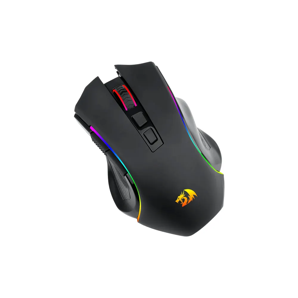 Redragon M602-KS Griffin RGB Wireless Gaming Mouse - 8,000 DPI - Black