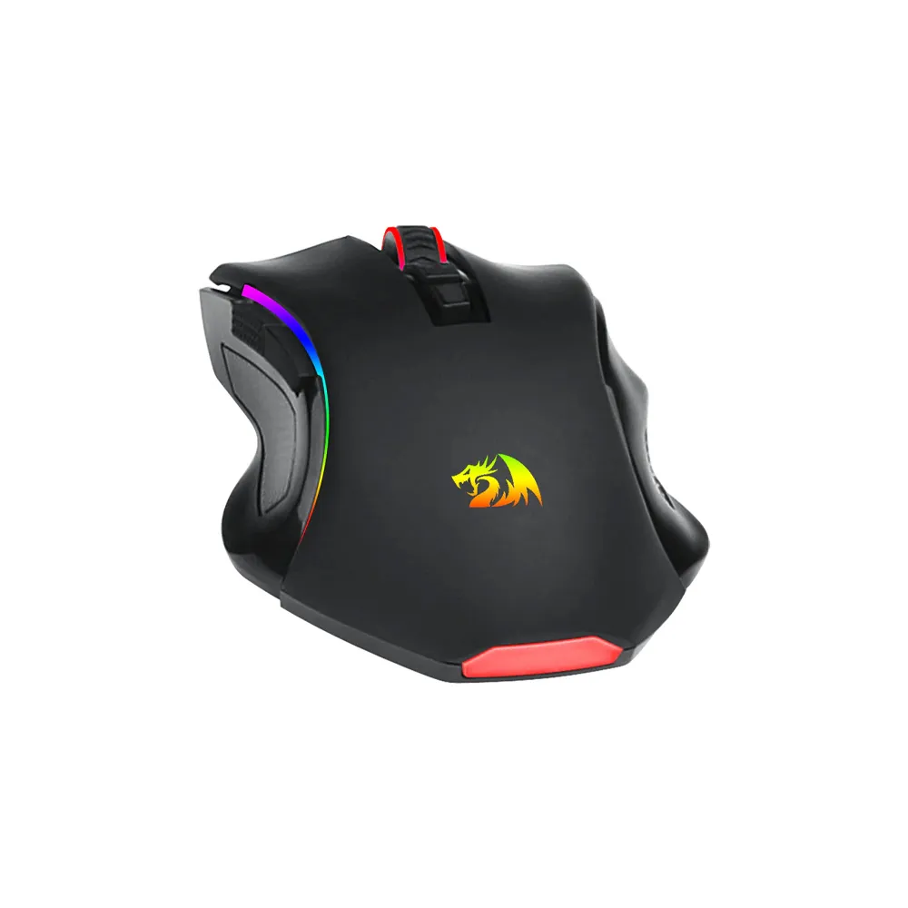 Redragon M602-KS Griffin RGB Wireless Gaming Mouse - 8,000 DPI - Black