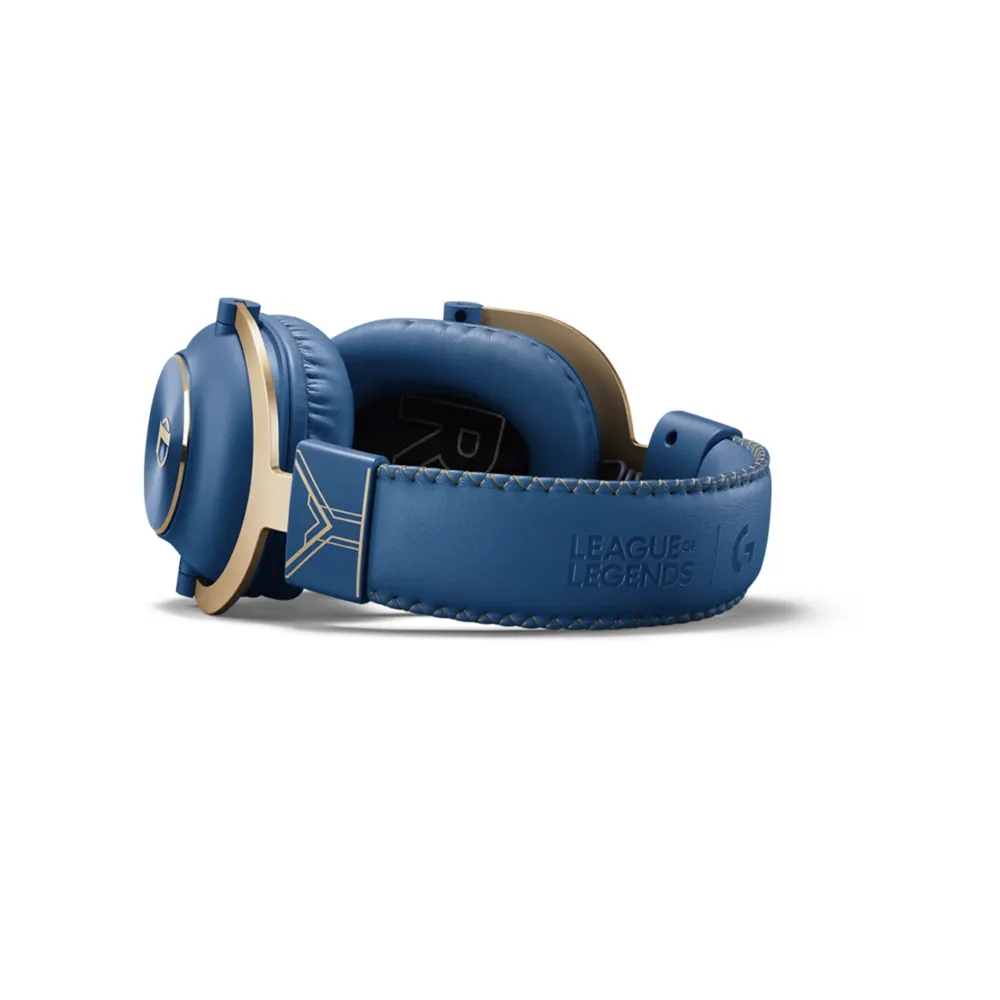 Logitech G PRO X League of Legends Edition Wired Gaming Headset - Blue Voice, DTS Headphone 7.1 Surround Sound, USB Sound card