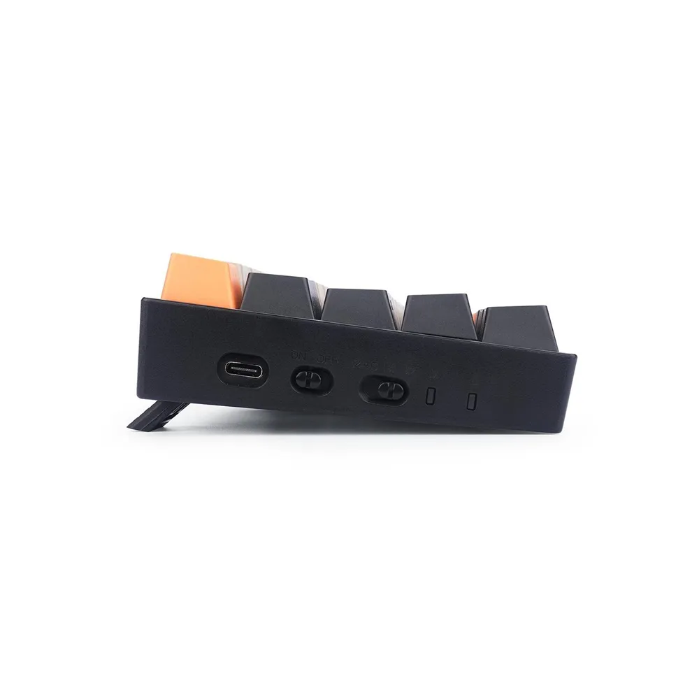 REDRAGON K530 Draconic Pro RGB 60% Gaming Wireless Mechanical Keyboard – Brown Switches (ORANGE, GREY & BLACK)
