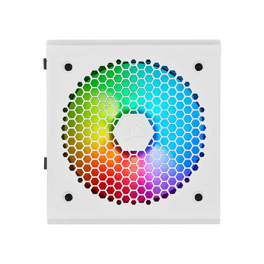 Corsair CX750F RGB, 750 Watt, 80 PLUS Bronze, Fully Modular RGB Low Noise Power Supply - White