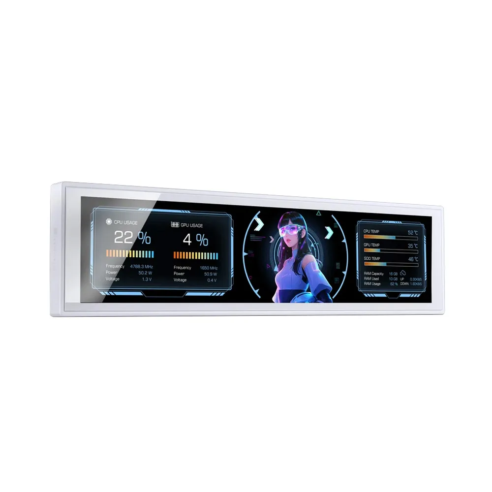 Jonsbo DS916 Screen 9.16 inch - White