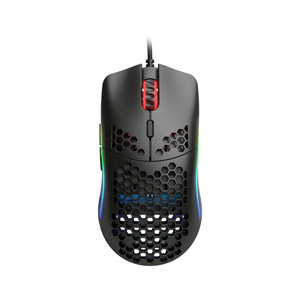 Glorious Model O- 12k dpi, 59G, Honey Comb, Wired, Up To 12,000 DPI, 58g, - Matte Black