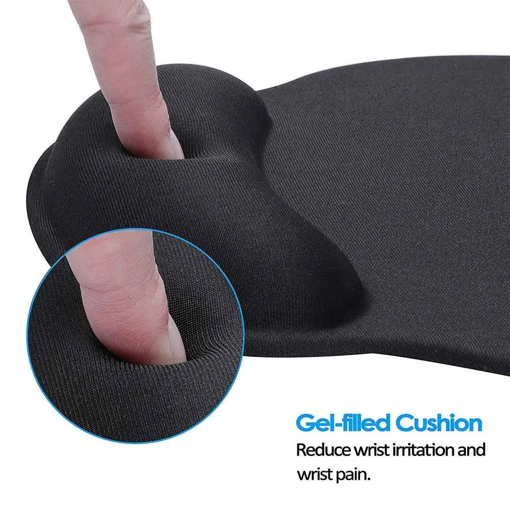 Mouse pad with Gel Wrist Support H-02