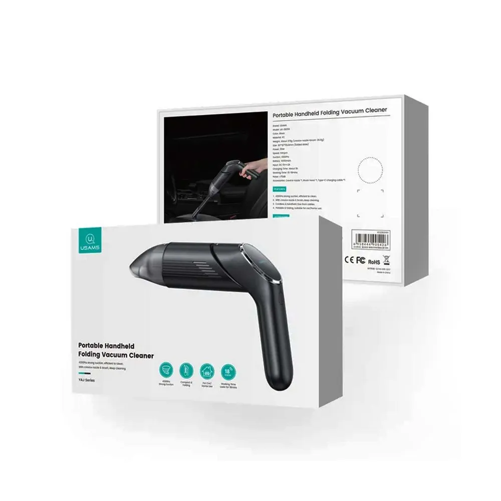 Usams Portable Handheld Folding Vacuum Cleaner - ZB259