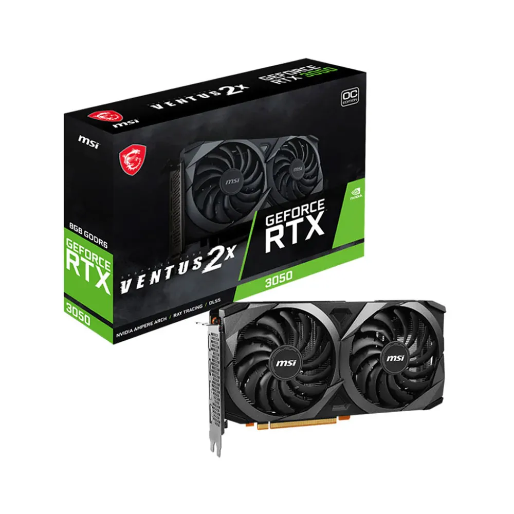 MSI GeForce RTX 3060 Ventus 2X 12G OC Graphics Card NVIDIA 12GB GDDR6