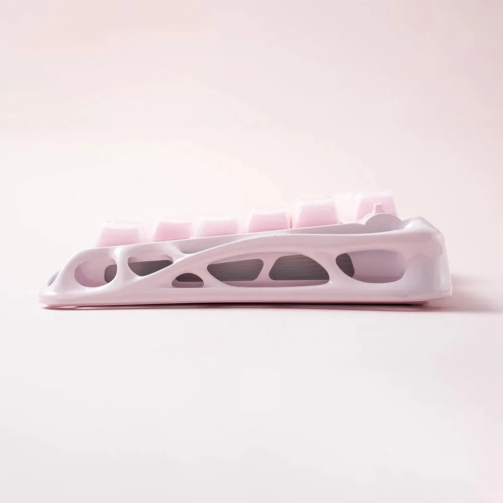 GravaStar Mercury K1 GSK1_P_PNK, 75%, Wired USB-C, 2.4, and BT, Custom Linear Switches - Sakura pink