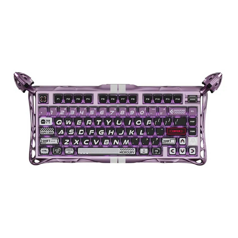 GravaStar Mercury V75 Pro GSV75_PRO _PL, 75%Magnetic Switch Wired - Iron Purple