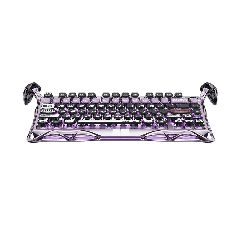 GravaStar Mercury V75 Pro GSV75_PRO _PL, 75%Magnetic Switch Wired - Iron Purple