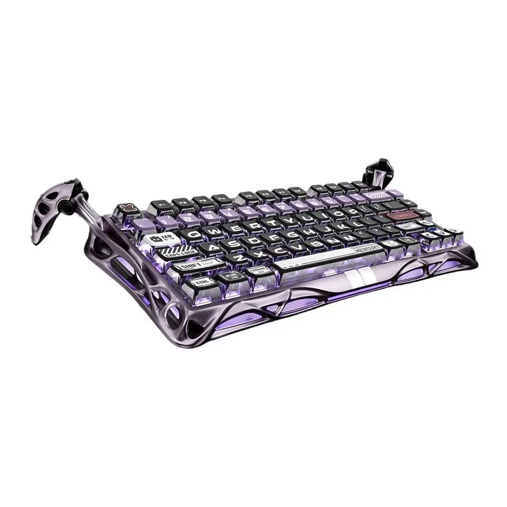 GravaStar Mercury V75 Pro GSV75_PRO _PL, 75%Magnetic Switch Wired - Iron Purple