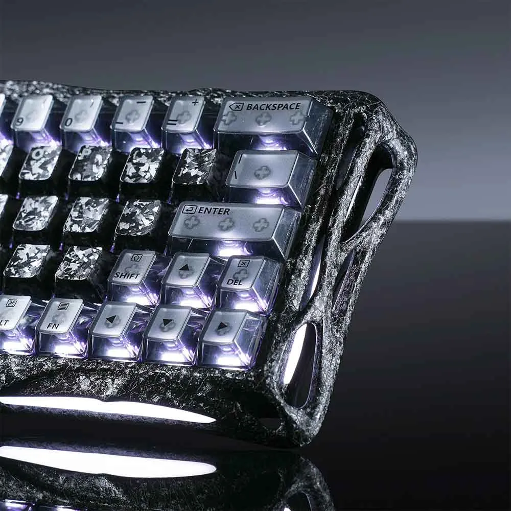 GravaStar Mercury V60 Pro GSV60PRO_CF_BLK, 60% HE Magnetic Wired, Rapid Trigger - Cyber Frost Black
