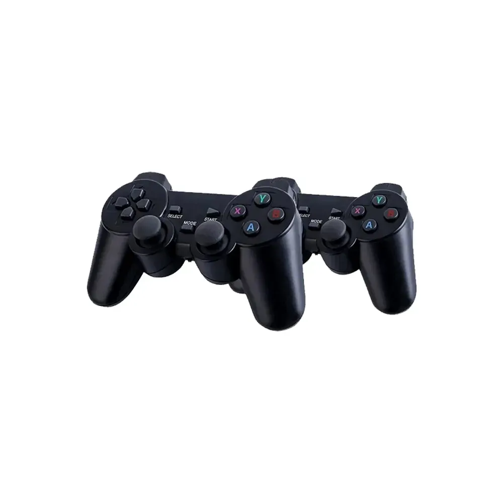 GAMESTICK M8 VIDEO GAME CONSOLE 2.4G WIRELESS CONTROLLER GAMEPAD 4K WITH 10000 BUILT IN GAMES FOR PS1/ATARI/GB/FC/CPS