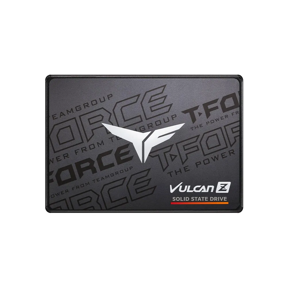 TEAMGROUP T-Force Vulcan Z 1TB SLC Cache 3D NAND QLC 2.5 Inch SATA III SSD (R/W Speed up to 550/470 MB/s)