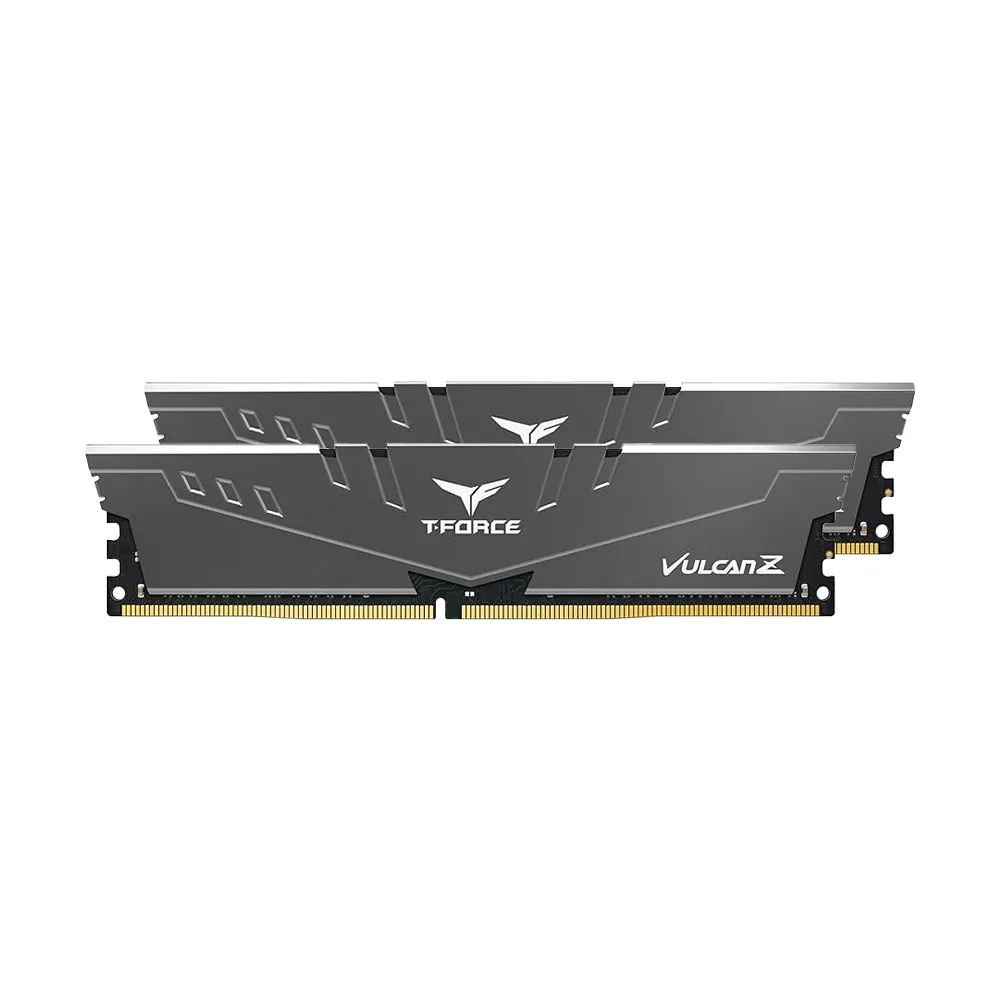 TEAMGROUP T-Force Vulcan Z DDR4 16GB Kit (2x8GB) 3200MHz (PC4-25600) CL16 - Gray