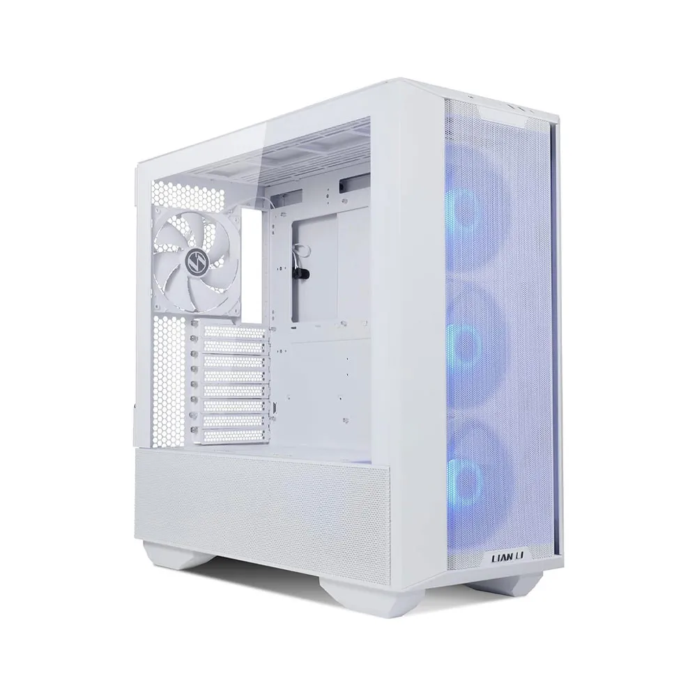 Lian Li Lancool III RGB White Aluminum/SECC/Tempered Glass Gaming Case with 4 × 140 PWM Fans