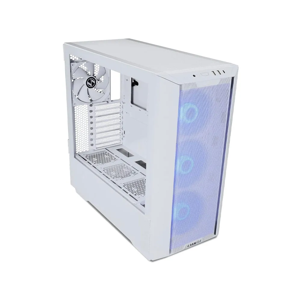 Lian Li Lancool III RGB White Aluminum/SECC/Tempered Glass Gaming Case with 4 × 140 PWM Fans