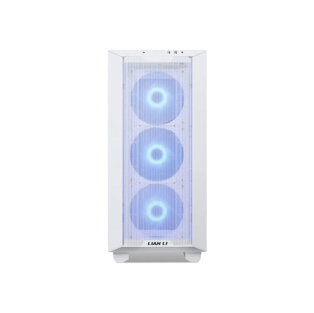 Lian Li Lancool III RGB White Aluminum/SECC/Tempered Glass Gaming Case with 4 × 140 PWM Fans
