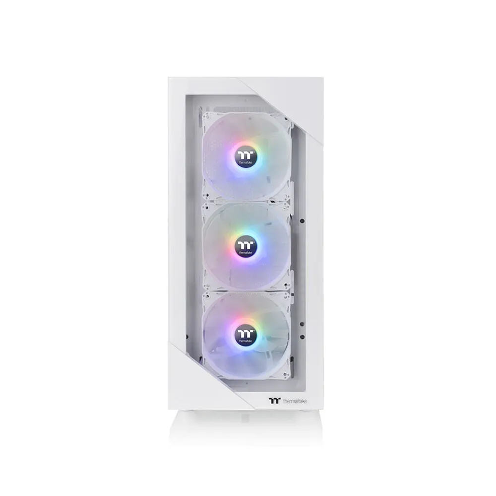 Thermaltake View Series View 200 TG ARGB White SPCC Mid-Tower Computer Cases 2