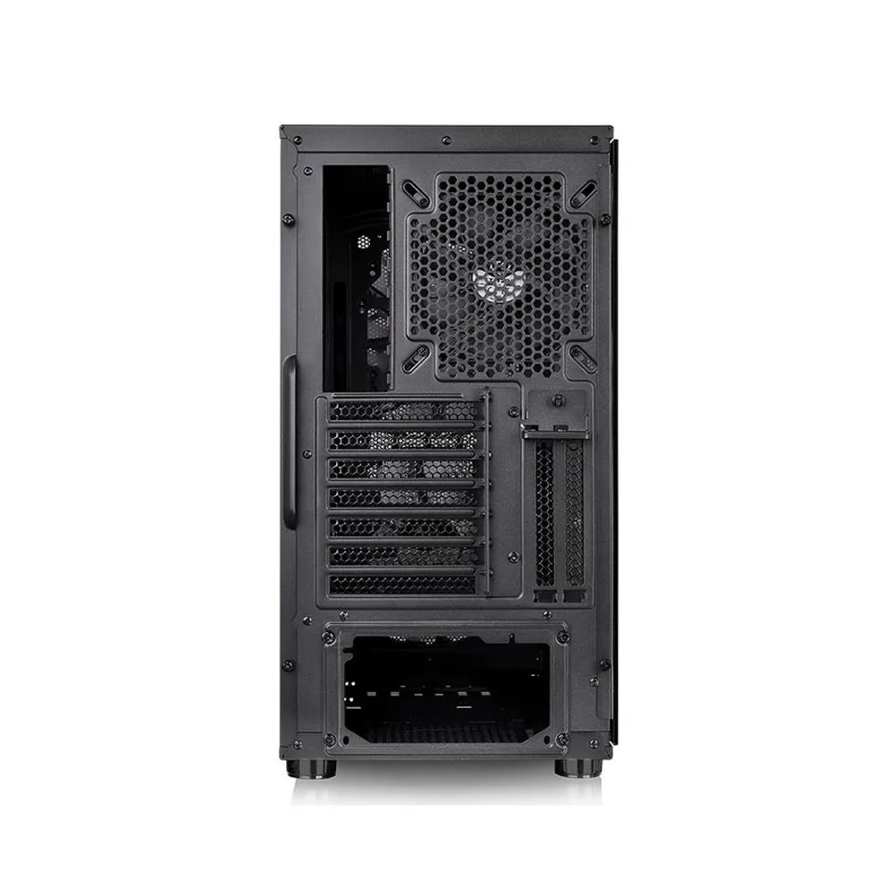 Thermaltake Commander C32 TG Motherboard Sync ARGB ATX Mid Tower Computer Chassis, Sync RGB Front Fans + 1 120mm Rear - Black 4