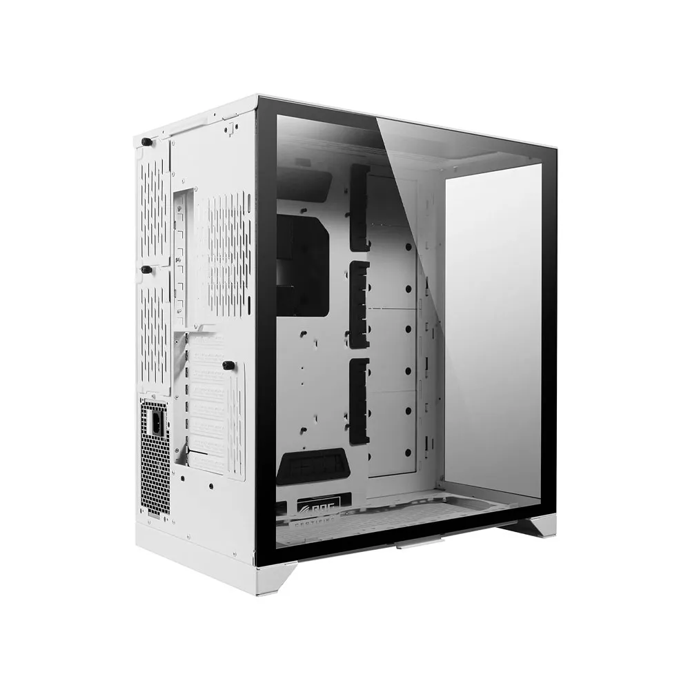 Lian Li O11 Dynamic XL Rog Certified, ATX Full Tower Gaming Computer Case - Silver