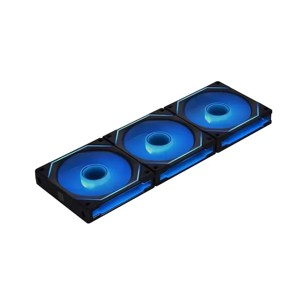 Lian Li O11D XL ROG Certified, Full Tower (Black) + Lian Li UNI FAN SL-INFINITY 120 RGB 2*Triple Pack (Black)