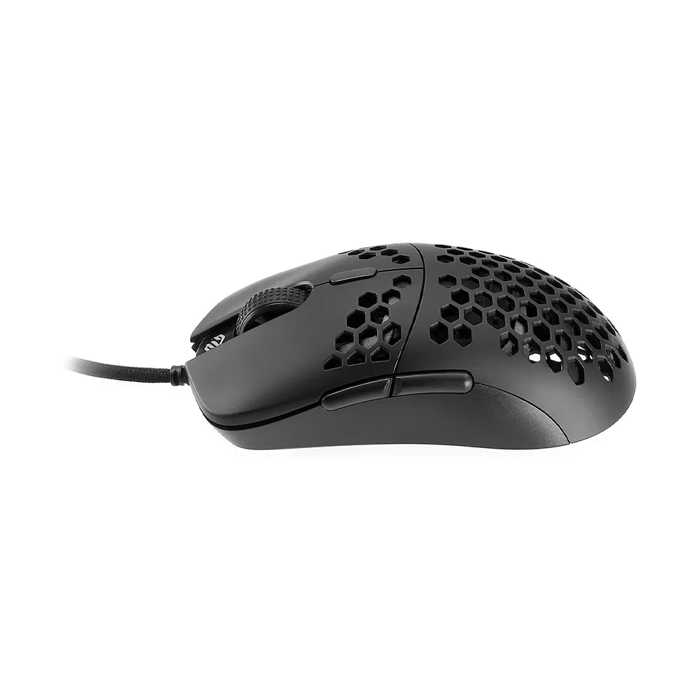 G-Wolves Hati HT-M Ultra Lightweight Honeycomb Design Wired Gaming Mouse (61g) Gun Metal