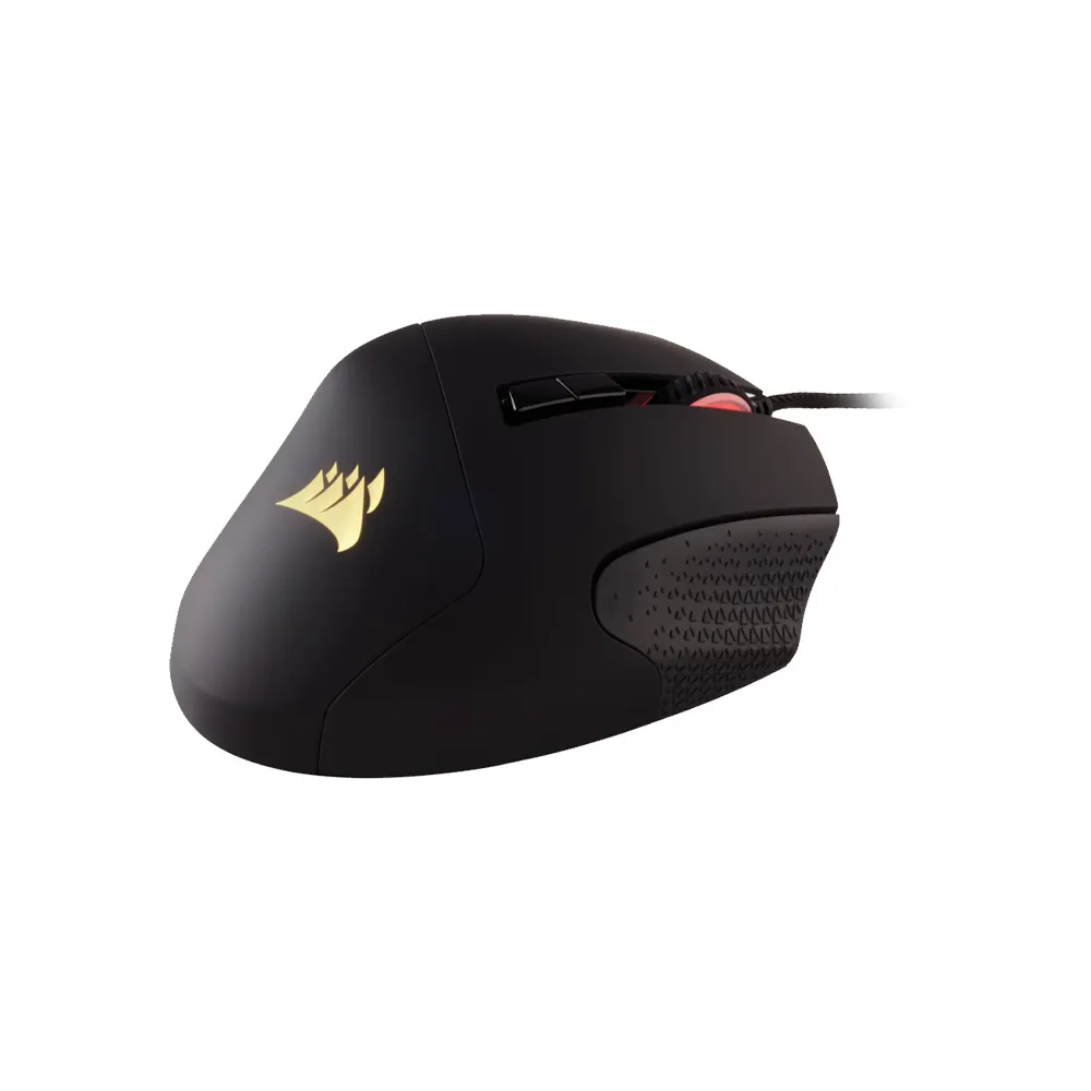 Corsair Scimitar Pro RGB, Wired Gaming Mouse, 16,000 DPI Optical Sensor, 12 Programmable Side Buttons - Black