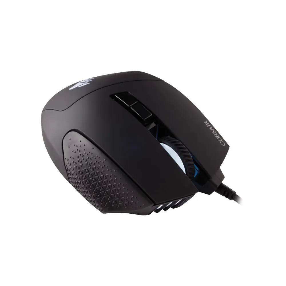 Corsair Scimitar Pro RGB, Wired Gaming Mouse, 16,000 DPI Optical Sensor, 12 Programmable Side Buttons - Black