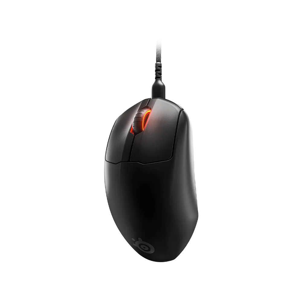 SteelSeries Prime Mini FPS Gaming Mouse Ultra Light 61g, 5 Programmable Buttons, 18K CPI TrueMove Pro Sensor, Customizable - RGB Lighting - Black