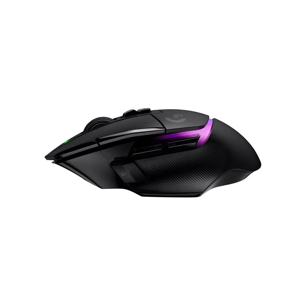 Logitech G502 X PLUS LIGHTSPEED Wireless Optical mouse, LIGHTSYNC RGB, HERO 25K gaming sensor, 13 Programmable Buttons - Black