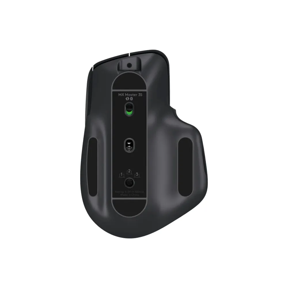 Logitech MX Master 3S - Wireless 2.4Ghz Bluetooth, Performance Mouse with Ultra-fast Scrolling, Ergo, 8K DPI, Quiet Clicks, USB-C, Bluetooth