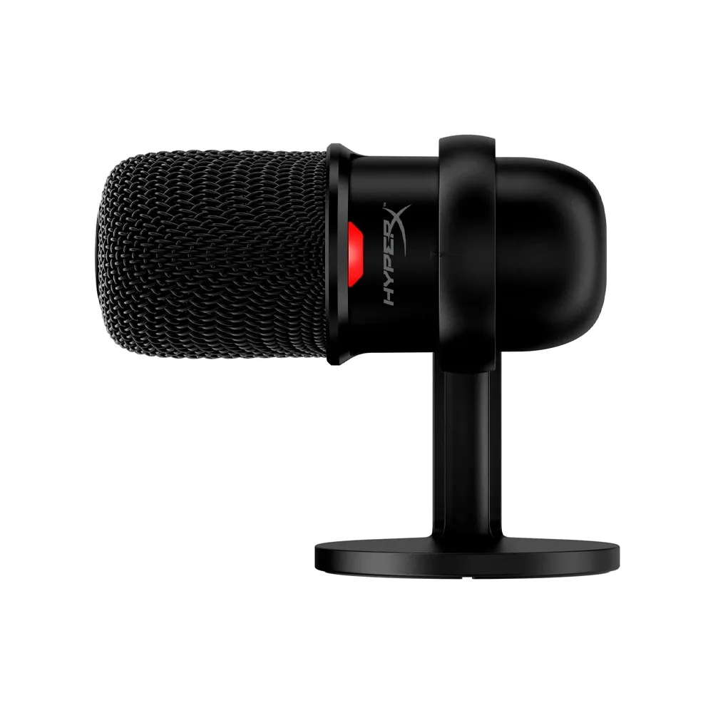 HyperX SoloCast USB Condenser Gaming Microphone, for PC, PS4, PS5 and Mac, Tap-to-Mute Sensor, Cardioid Polar Pattern, great for Streaming, Podcasts, Twitch, YouTube, Discord