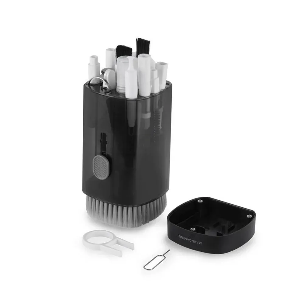 21 in 1 Multifunctional Cleaner for Cellphone Airpods Cleaner Kit for AirPods Keyboard Laptop PC Monitor - Black