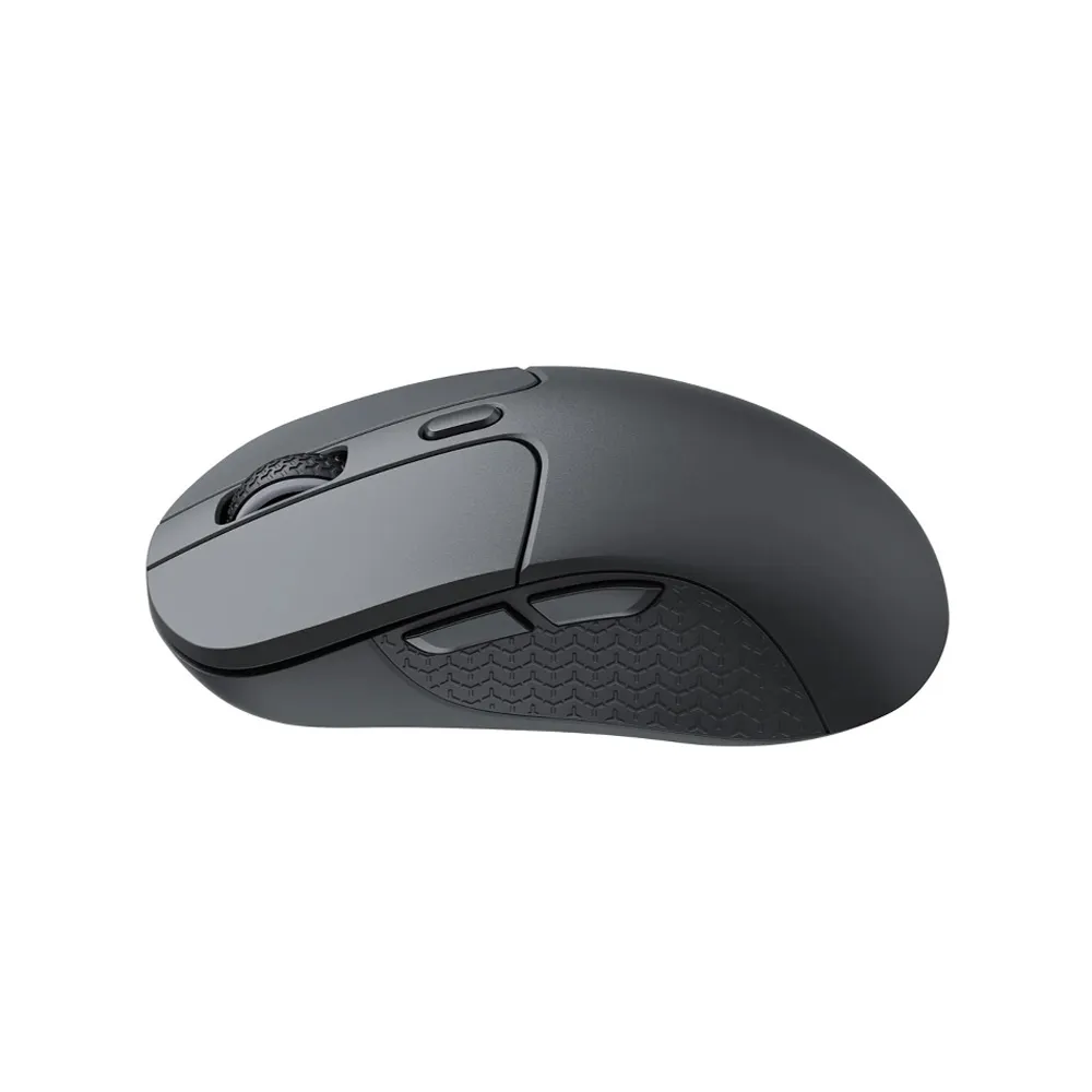 Keychron M3 4K Wireless Gaming Optical Mouse, Tri-Mode 2.4 GHz/Bluetooth 5.1/Wired, PixArt PAW 3395 Sensor, 4000Hz Polling Rate, 79g Lightweight Programmable Macro Button for Windows PC/Mac - Black